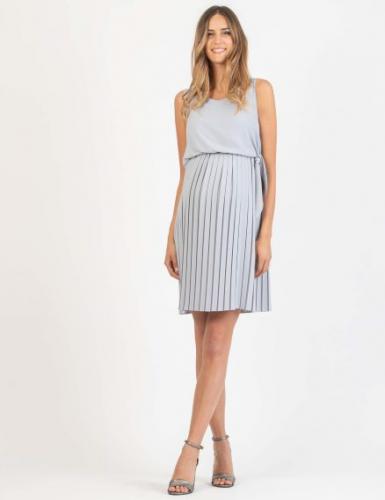 Attesa, Crêpe-Kleid, mit Still-Funktion, grau, blau und rosa,XS - XXL, € 129,95